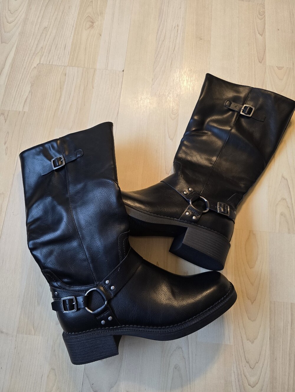 Frye And Co. Maeve Black Boots Size 10 NWT